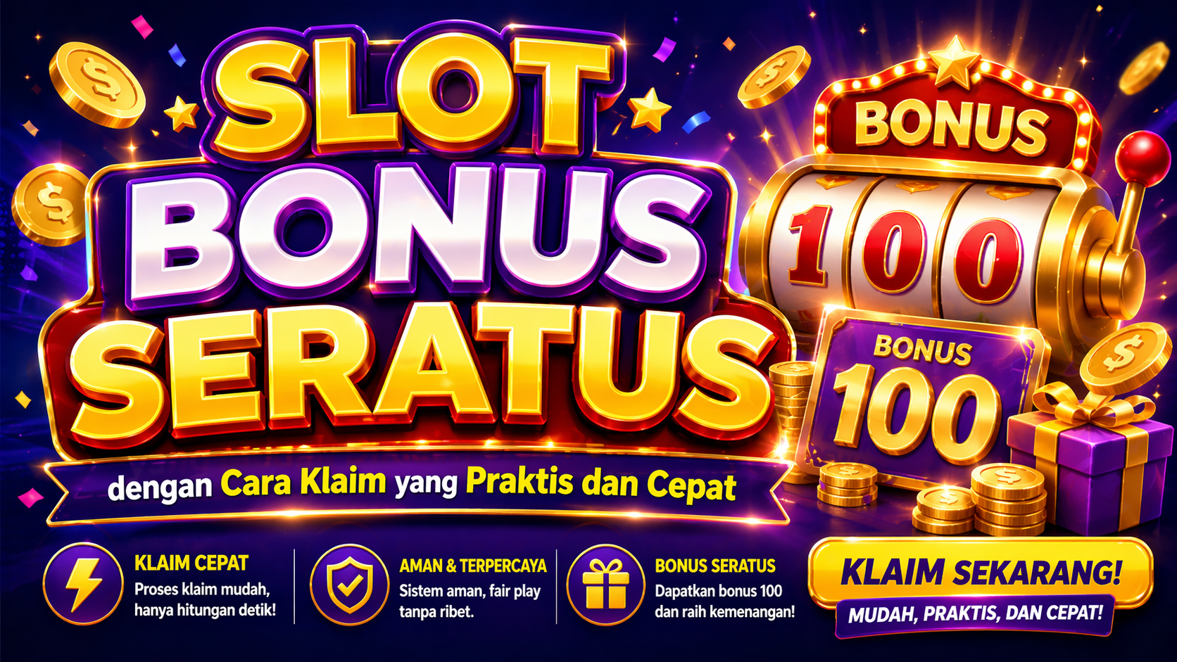 Situs Slot Bonus New Member Terpercaya dengan Sistem Aman